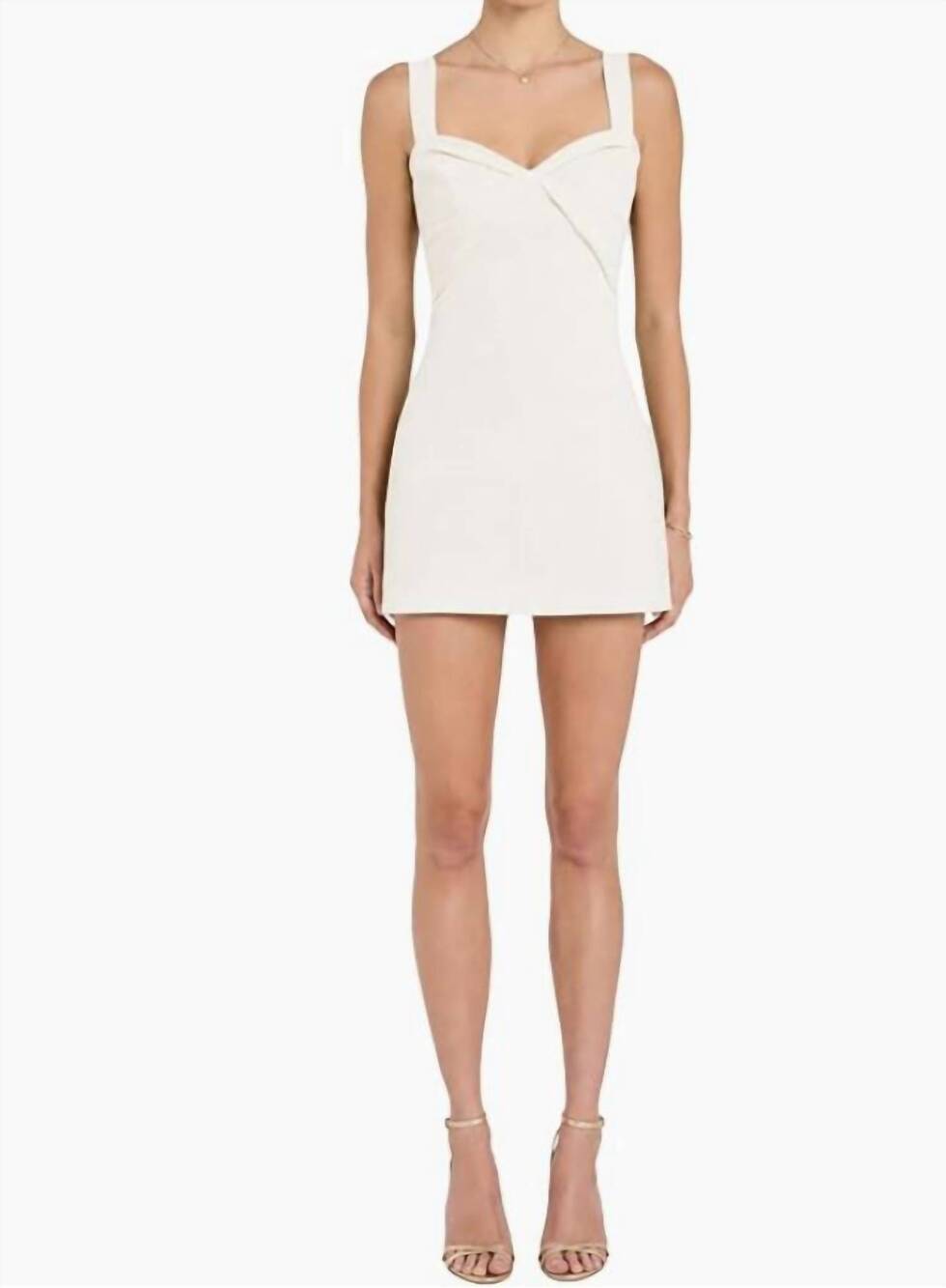 NEW AMANDA UPRICHARD soho romper in ivory